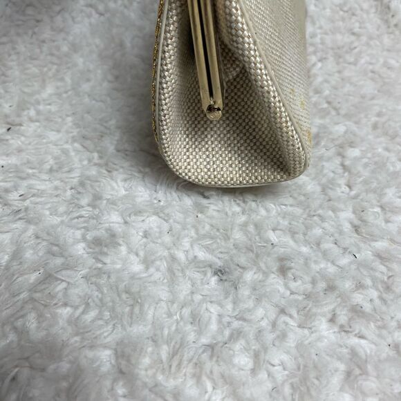 Awesome Vtg 50s CARON OF HOUSTON TEXAS Hand Crafted Sequins & Baubles Purse. - Picture 7 of 11